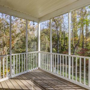 Beautiful views from screen porch