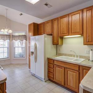 Light and airy kitchen with lots of cabinet and counter space