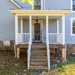 Front covered porch