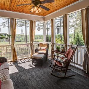 Those views!!! Large screened in porch off of breakfast area overlooking pool and million-dollar views!