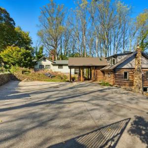Large Driveway to entrance of home