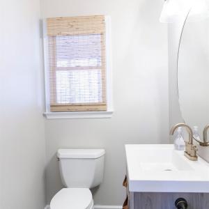 half bath on main level