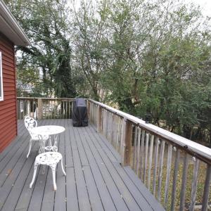 Back deck with Trex Decking