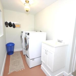 Landry/mudroom and the washer and dryer will stay with the home