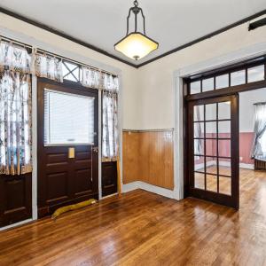 Door to the Living Room off the foyer