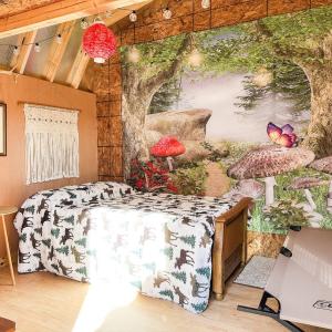 Separate sleeping area