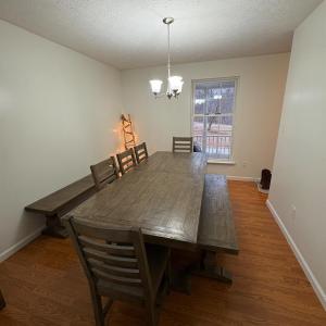 Formal dining room on main level.