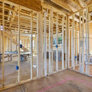 Walk-in butler's pantry.