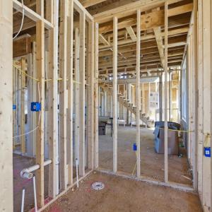 Main level half bath.