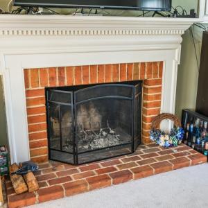 Wood Burning Fireplace