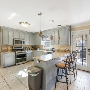 Gas Range in the kitchen