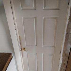 DOOR TO BASEMENT REC ROOM