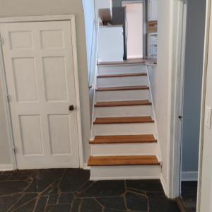 BACK STEPS TO KITCHEN