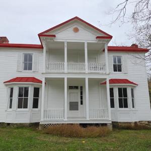 A.I. generated picture of what the house could look like restored.