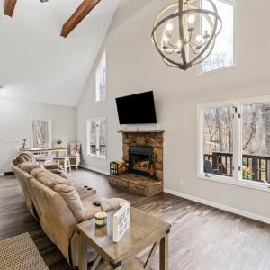 Living area on main level