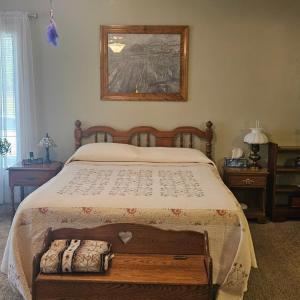 Large primary bedroom on front left corner of home.