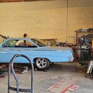 You could actually probably house 5 cars in this garage or even more if you add two lifts in this area. With 14' ceilings you could even add a loft for added storage.