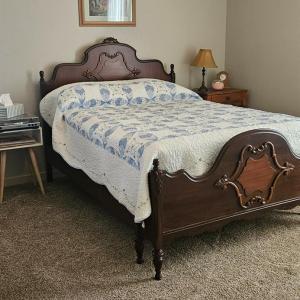 Back right corner guest bedroom.