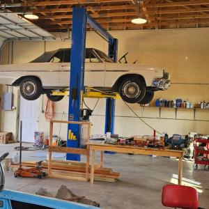 Car lift is included, but car is not!