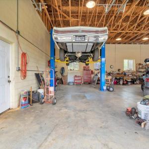Car lift is included