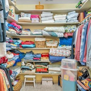 Large walk-in closet