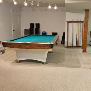 Huge recreation room -pool table has been removed