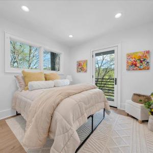 Private outdoor space accessible from both bedrooms on the upper level!