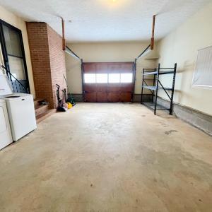 Attached one car garage