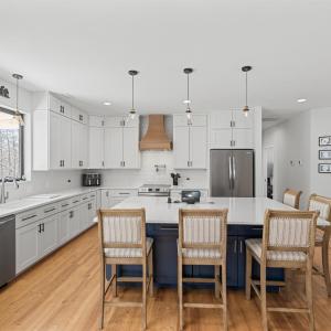 Kitchen with island