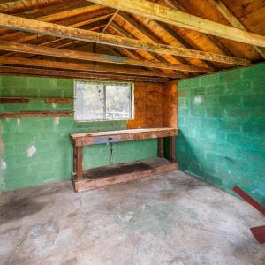 Outside storage building