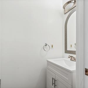 Main-level half bath