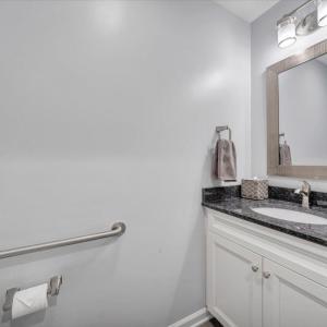 Half bath in the addition
