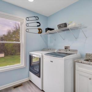 Separate laundry room in the addition