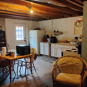 KITCHEN AREA IN BASEMENT