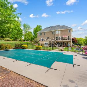 Twenty thousand gallon salt water pool