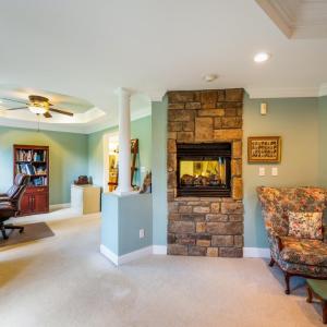 Primary suite with office space or use as private sitting area