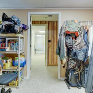 Picture 2 of the Storage or bedroom, or office space opportunity in the basement.