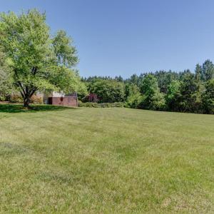 Looking from the front right towards the side and back yard