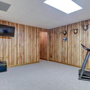 The start of additional family space, man cave, hunting trophy areas, game room, workout space - lots of optinos.