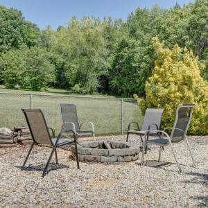 Fire Pit Area within pool area for those cooler nights, or roasting marshmallows!