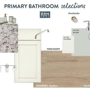 Primary Bathroom Design Selections