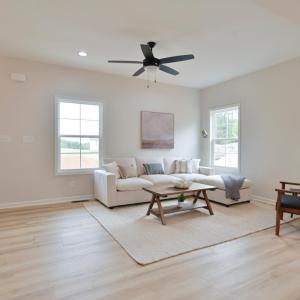 Open concept floor plan on main level