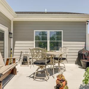Exterior Patio with upgraded Privacy Fence
