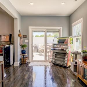 Sunroom and Door to the Outdoor Patio