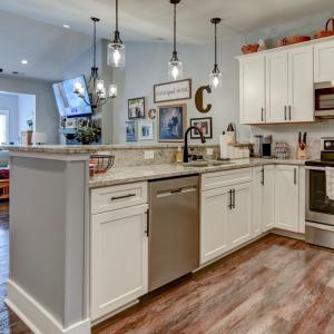 Wonderful Open Concept Kitchen with sit down bar