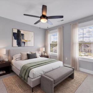 Virtually Staged Bedroom #2