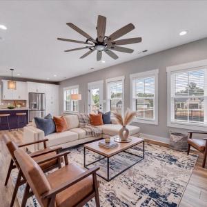 Virtually Staged Family Room