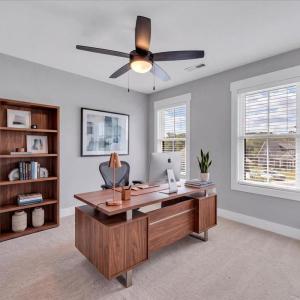 Virtually Staged Bedroom #2 as Office