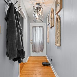 Entry hall from front door. LR is on the left.