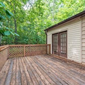 16x12 deck outside the Sunporch doors